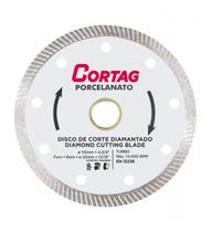 Disco de Corte Diamantado Porcelanato Turbo 110 mm 4.3/8 CORTAG Disco de Corte Diamantado Porcelanato Turbo 110 mm 4.3/8 CORTAG