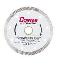 Disco de Corte Diamantado Porcelanato Turbo 110mm - Cortag