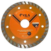 Disco de Corte Diamantado Profissional Turbo 115x22mm - Vila