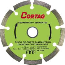 Disco De Corte Diamantado, Segmentado, 110 Mm, Furo 20 Mm, Cortag Ostenvonder Disco De Corte Diamantado, Segmentado, 110 Mm, Furo 20 Mm, Cortag Ostenvonder