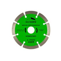 Disco De Corte Diamantado Segmentado 110mmx1.8mm - Multicerto