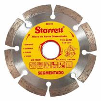 Disco de Corte Diamantado Segmentado 4.3/8 POL DDT110 STARRETT Disco de Corte Diamantado Segmentado 4.3/8 POL DDT110 STARRETT
