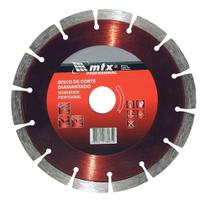Disco De Corte Diamantado Segmentado Profissional Mtx 7 Pol