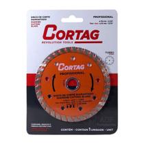 Disco de Corte Diamantado Turbo 110 MM Profissional Cortag Disco de Corte Diamantado Turbo 110 MM Profissional Cortag