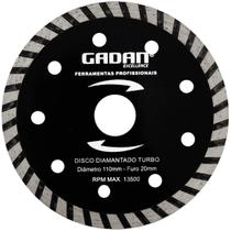 Disco De Corte Diamantado Turbo 110 X 2,0 X 20mm 13500 RPM Disco De Corte Diamantado Turbo 110 X 2,0 X 20mm 13500 RPM