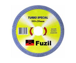 Disco De Corte Diamantado Turbo 110x20mm Fuzil