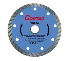 Disco de Corte Diamantado Turbo 230mm - Cortag Disco de Corte Diamantado Turbo 230mm - Cortag
