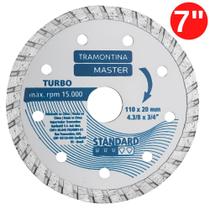 Disco de Corte Diamantado Turbo 4.3/8" Standard 42596/504 Tramontina