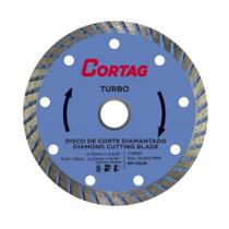 Disco de Corte Diamantado Turbo Cortag 110mm