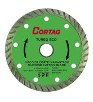 Disco de Corte Diamantado Turbo Eco 110mm - Cortag