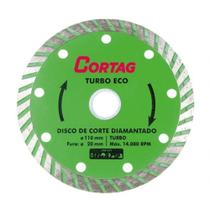 Disco De Corte Diamantado Turbo Eco 110mm Cortag.