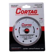 Disco de Corte Diamantado Turbo Fino 110 MM Porcelanato Cortag