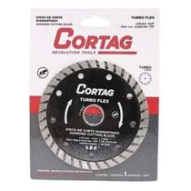 Disco de Corte Diamantado Turbo Flex 115mm Cortag