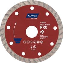 Disco de Corte Diamantado Turbo Pro 110x20mm - Norton