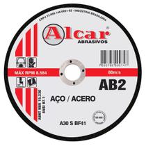 Disco de Corte Ferro 4.1-2" x 1-8" x 7-8" x 2TA - Alcar DC0RN0002