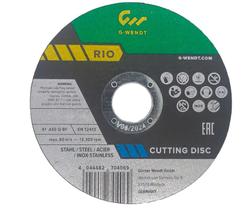 Disco de Corte Ferro/Inox 178x1,5x22,23 A60 S-BF G-WENDT Disco de Corte Ferro/Inox 178x1,5x22,23 A60 S-BF G-WENDT