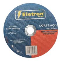 Disco de Corte Ferro Inox 180 x 22,2mm - ELETRON