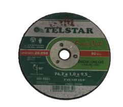 Disco de Corte Fino 3" x 1,0mm x 3/8 Pol. - Telstar