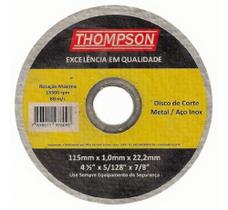 Disco de corte fino 4.1/2'' x 1/0 x 7/8'' - thompson