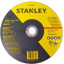 Disco de Corte Fino 7 X 1.6 MM - STA8067 Stanley Disco de Corte Fino 7 X 1.6 MM - STA8067 Stanley