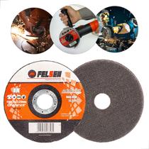Disco De Corte Fino Inox ferro aço 4.1/2 X 1,0 Esmerilhadeira o melhor - FELSEN
