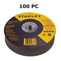 DISCO DE CORTE FINO METAL Esmerilhadeira Stanley com 100 PC