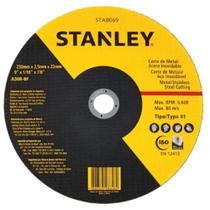 Disco de Corte Fino Metal - Inox 9x2,5mmx7-8' Sta8069 Stanley Disco de Corte Fino Metal - In