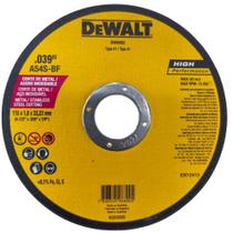 Disco De Corte Fino P/Inox 4.1/2" X 1.0 X 7/8" - Dw8062 - Dewalt Disco De Corte Fino P/Inox 4.1/2" X 1.0 X 7/8" - Dw8062 - Dewalt