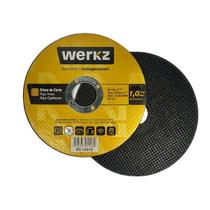 DISCO DE CORTE INOX 115x1,0x22,23mm - WERKZ