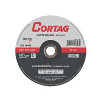 Disco de Corte Inox 180mm - 7" Cortag