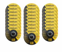 Disco de Corte Inox 4.1/2 Pol - 115 x 1,0 x 22,2 mm Stanley - 25 unidades