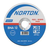 Disco de Corte Inox 7 x 1,6 MM com Furo de 7/8 BNA 12 NORTON