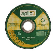 Disco de Corte Inox Aplic 115x1x22,2mm