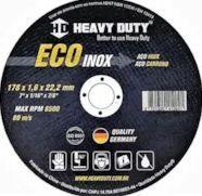 Disco de corte inox heavy duty 7x1.6 eco inox Disco de corte inox heavy duty 7x1.6 eco inox
