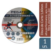 Disco De Corte Inox Pegatec 7 (180mm) X 1,6mm Scissorshand