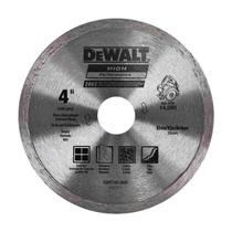 Disco de Corte Liso Diamantado 4 Pol Continuo Furo 20mm Para Serra Mármore Dewalt