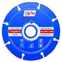 Disco De Corte Madeira Tungstênio 110X20Mm 78.001 Disflex