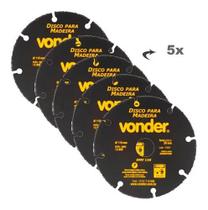 Disco De Corte Madeira Vonder DMV 110mm 5 Unidades a Seco
