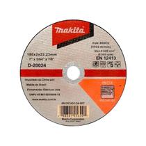 Disco de Corte Makita 180 x 2 x 22,2 Inox D-20024-10 Disco de Corte Makita 180 x 2 x 22,2 Inox D-20024-10