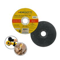 Disco De Corte Metal Inox 4.1/2X22,2mm Cor Amarelo Extra Fino