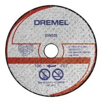Disco De Corte P/ Alvenaria Dremel Saw Max Dsm520 C/3 Peças Disco De Corte P/ Alvenaria Dremel Saw Max Dsm520 C/3 Peças