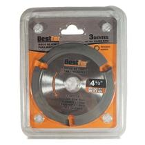 Disco de Corte P/Madeira 3T 22,23mm 4" 1/2 Polegadas Bestfer Disco de Corte P/Madeira 3T 22,23mm 4" 1/2 Polegadas Bestfer