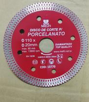 Disco de corte p/ porcelanato extra fino 110x20mm top quality Disco de corte p/ porcelanato extra fino 110x20mm top quality