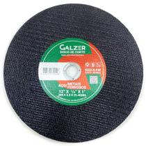 Disco de corte para Aço / Aço Inox 14" Furo 25mm - Galzer
