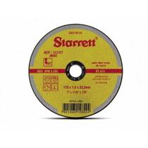 Disco de Corte para Aço Inox 7" Dac180-24 Starrett