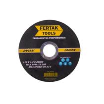 Disco de Corte para Aço Inox Fertak - 100 unidades