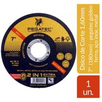 Disco De Corte para Aço Inox Pegatec 7 X 1,60 mm