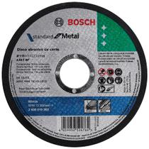 Disco de Corte para Esmerilhadeira Inox 4.1/2 7/8 Standard Reto Profissional - Bosch