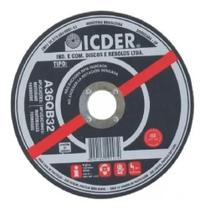 Disco De Corte Para Ferro 4.1/2 A36qb32 - Icder