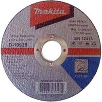 Disco De Corte Para Ferro Makita 4.1/2 X 3/32 X 7/8 D-19928-10 - Kit C/10 Disco De Corte Para Ferro Makita 4.1/2 X 3/32 X 7/8 D-19928-10 - Kit C/10